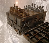 Image 1 of UNIQUE STEAMPUNK CHESS SET