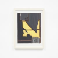 Image 2 of 'Haunting the Animal's House (Yellow Cat)' - PAINTING