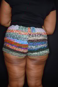 Image 5 of Crochet Scrap Micro Shorts 