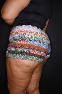 Image 3 of Crochet Scrap Micro Shorts 