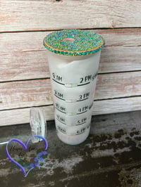 Image 5 of 20oz Nurse Matte Glass Tumbler 