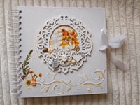Image 1 of UNIQUE WHITE SCRAPBOOK 