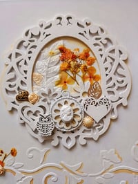 Image 2 of UNIQUE WHITE SCRAPBOOK 