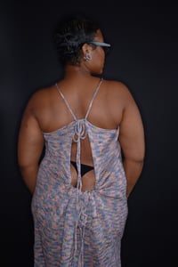 Image 5 of Flowy Knit Cover-up Dress 