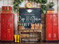 Image 2 of Pre-K + Kindergarten CAP + GOWN | Rustic School Set 
