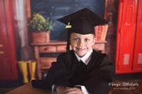 Image 4 of Pre-K + Kindergarten CAP + GOWN | Rustic School Set 