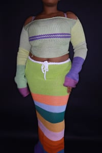 Image 3 of Knit Off The Shoulder Top 