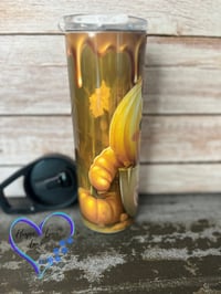 Image 2 of 20oz Pumpkin Spice Vibes Sublimation Tumbler 