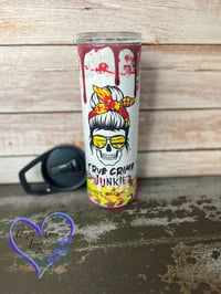 Image 4 of 20oz True Crime Junkie  Sublimation Tumble