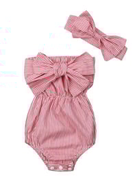 Image 2 of Laurent Singlet Set - Red Parisol