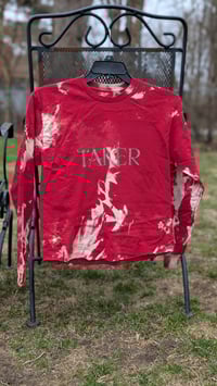 Image 6 of GIVER TAKER red cropped longsleeve