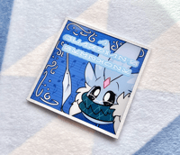 Lady Atka Rainbow Acrylic Board