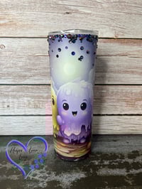 Image 3 of 20oz Halloween Ghosts Glow in the Dark