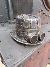 Image 1 of STEAMPUNK HAT WITH GOGGLES