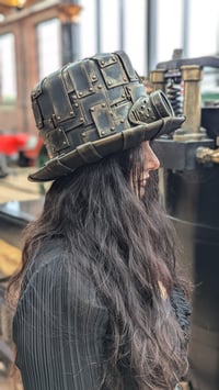 Image 5 of STEAMPUNK HAT WITH GOGGLES