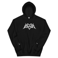 Image 1 of patchworks track list logo hoodie