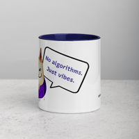 Image 4 of "No algorithms" Owncat Vibes Mug