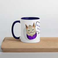 Image 1 of "No algorithms" Owncat Vibes Mug