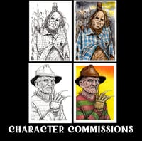 Image 2 of Character Commissions - 5x7 or 8x10 traditional art