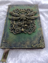 Image 5 of EMERALD MIXED MEDIA DRAGONFLY DIARY