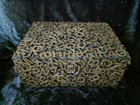 Image 3 of MIXED MEDIA STEAMPUNK WOODEN BOX