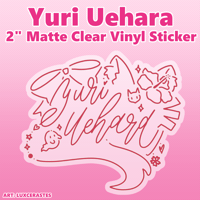 Yuri Uehara Signature Sticker