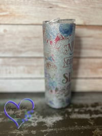 Image 2 of 20oz All I Want For Christmas is a Silent Night Tumbler