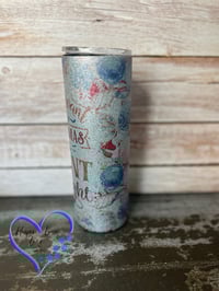Image 3 of 20oz All I Want For Christmas is a Silent Night Tumbler