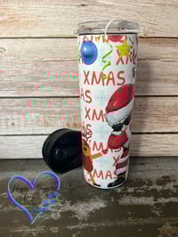 Image 3 of 20oz Santa Sublimation Tumbler 