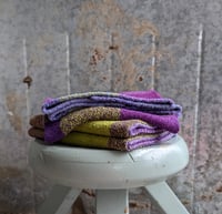 Image 1 of "Lilac Bush" 100% Cotton Boucle' Handwoven Towel