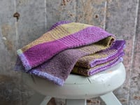 Image 5 of "Lilac Bush" 100% Cotton Boucle' Handwoven Towel