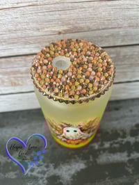 Image 5 of 16oz Fall Ghost Glass Can 