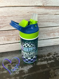 Image 3 of 12oz Hot Mess Mama's Boy Flip Lid Children's Tumbler 