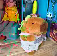Image 1 of Capybara Plush Keychain