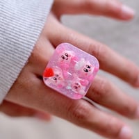 Image 1 of Waffle Kirby and Friends | Ring