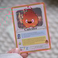Image 2 of Calcifer Fanart Trading Card