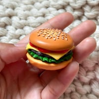 Image 1 of Cheeseburger with Sesame Seed Bun