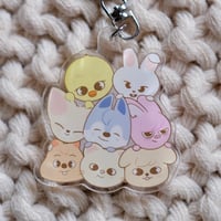 Image 2 of Stray Kids Skzoo Keychain (Fanart)
