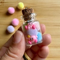 Image 3 of Cotton Candy Kirby in a Jar