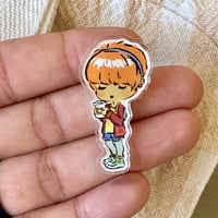 Image 2 of Café Girl Pin