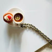 Image 2 of Acorn Lemon Tea w/Cookies| Necklace