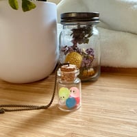 Image 2 of Rainbow Soot Sprites in a Jar