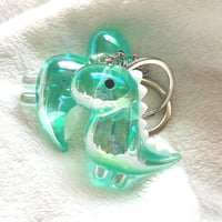 Image 8 of Chibi Iridescent Dinosaur Keychain