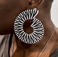 Image 2 of Shelby Swirl Earrings 