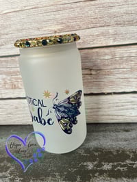 Image 3 of 16oz Mystical Babe Glass Can 