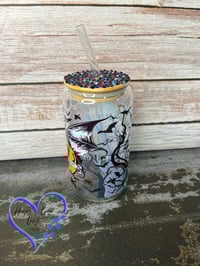 Image 2 of 16oz Sorta Sweet Sorta Spooky Glass Can