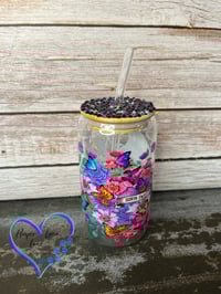 Image 3 of 16oz Sorta Sweet Sorta Spooky Glass Can