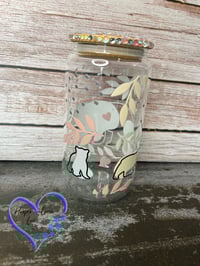 Image 5 of 16oz Mama Bear Glass Can