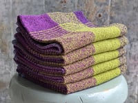 Image 4 of "Lilac Bush" 100% Cotton Boucle' Handwoven Towel