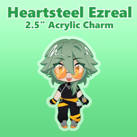 Image 1 of Heartsteel Ezreal Acrylic Charm